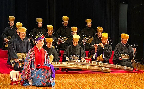 組踊地謡研修部会・発表会の様子02